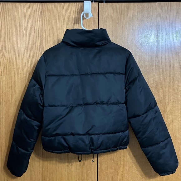 No Boundaries Women’s Black Puffer Jacket Coat Size Small - Picture 2 of 7